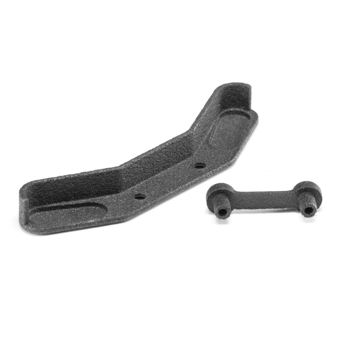 Nylon shock tower protector and retainer