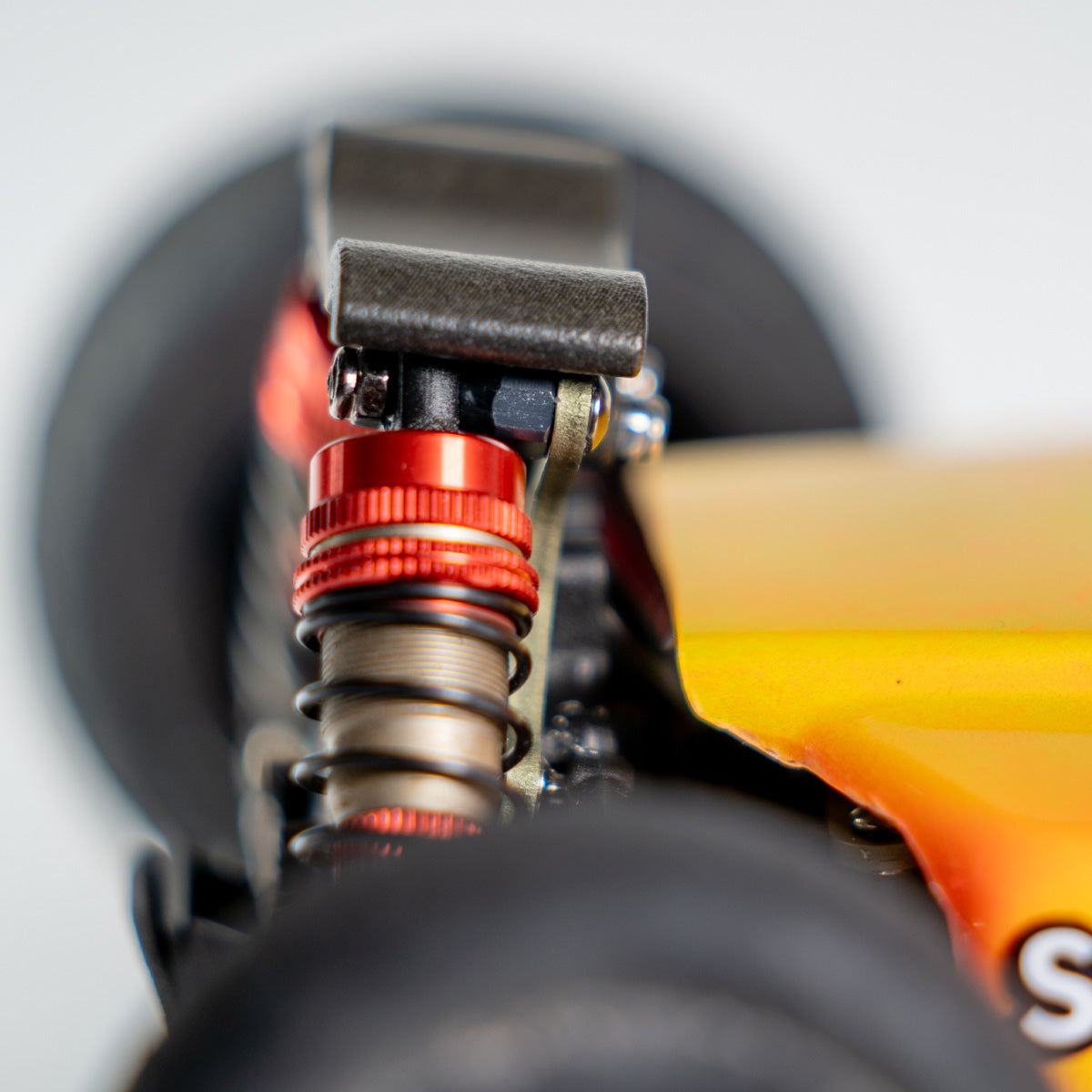 7075 Aluminum Shock Standoff Set (LC Racing BHC/EMB Series, LC12B1)