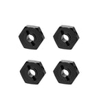 L6245 Wheel Hub Hex Aluminum 4mm (4pcs)