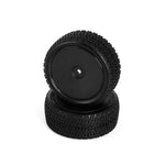 L6252 All Terrain Buggy 4WD Front Wheels/Tires, Pre-Mounted, Black (2pcs)