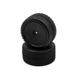 L6253 All Terrain Buggy Rear Wheels/Tires, Pre-Mounted, Black (2pcs)