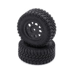 L6268 Short Course Truck Wheels/Tires, Pre-Mounted, Black (2pcs)