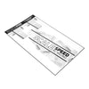 LC Racing BHC-1 / BHC-1ST Chassis Skin - Neutral / Light