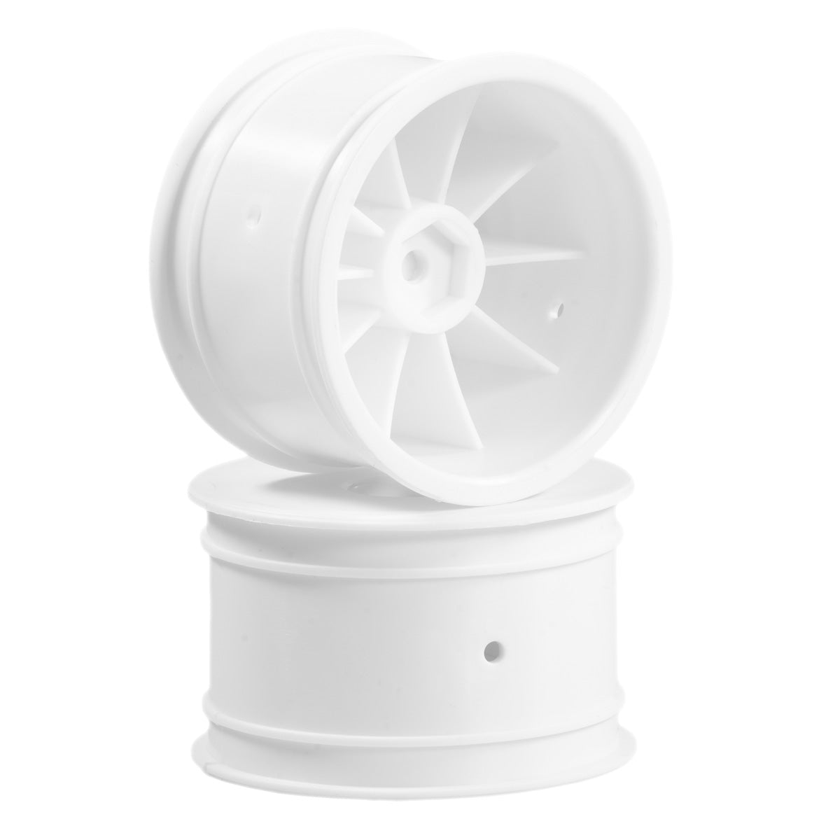 L6150 EMB Truggy Wheel, White (2pcs)