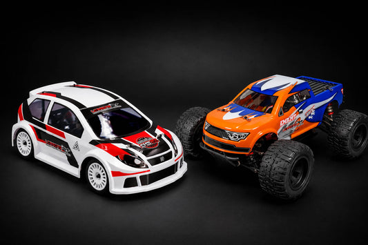 Now stocking 1/14 Rally, Monster Truck, and more!