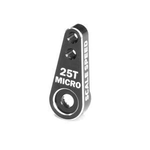 7075 Aluminum 25T Slim Micro Servo Horn