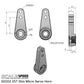 7075 Aluminum 25T Slim Micro Servo Horn