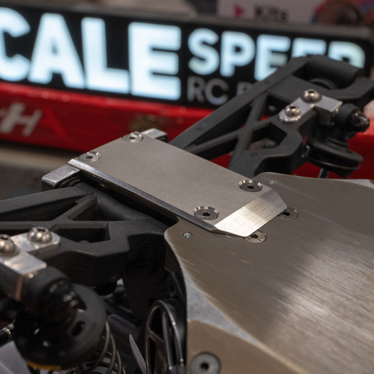 Scale Speed Titanium Skid Plate (Mugen MSB1)