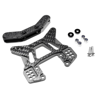 Associated RB10 carbon fiber front shock tower