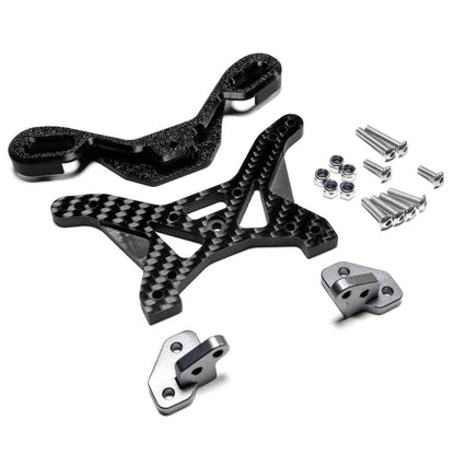 Associated RB10 carbon fiber rear shock tower