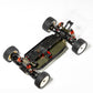LC Racing LC12B1 1/12 scale RC buggy top angle view without body