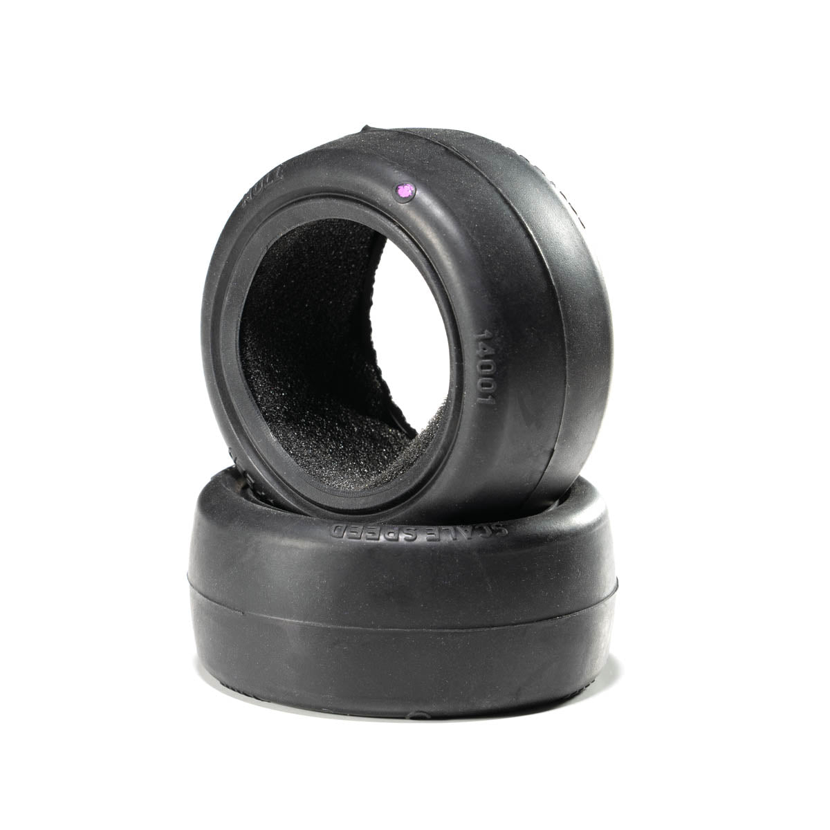 Scale Speed Null 1/12 - 1/14 Buggy Tires/Inserts, 4WD, Front/Rear (2 qty)