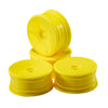 1/12 - 1/14 Buggy Wheel, 4WD, Front/Rear (4 qty) - Yellow