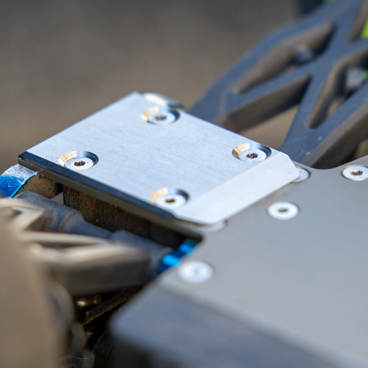 Associated B74 Titanium Skid Plate