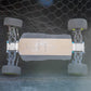 Associated B74 with front and rear Titanium Skid Plates