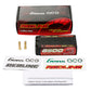 Gens Ace Redline 2.0 6500 mAh 2S 7.6V 140C Shorty HV LiPo Battery Pack w/5.0 mm Bullet Connectors