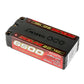 Gens Ace Redline 2.0 6500 mAh 2S 7.6V 140C Shorty HV LiPo Battery Pack w/5.0 mm Bullet Connectors