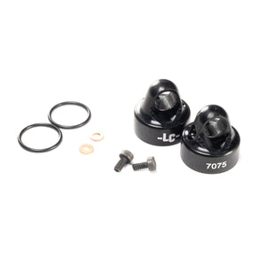L6286 Shock Caps, Aluminum 7075-T6, Hard Coated (2 pcs)