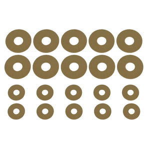 C7009 Diff Shims 3x9x0.1 (10 pcs) / 5x15x0.3 (10 pcs)