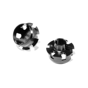 C7120 Shock Spring Retaining Collar V2, Aluminum (2 pcs)