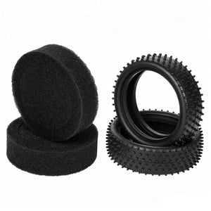 L5096 Jetgo Astro Grip Tires/Inserts, 2WD, Front (2pcs)