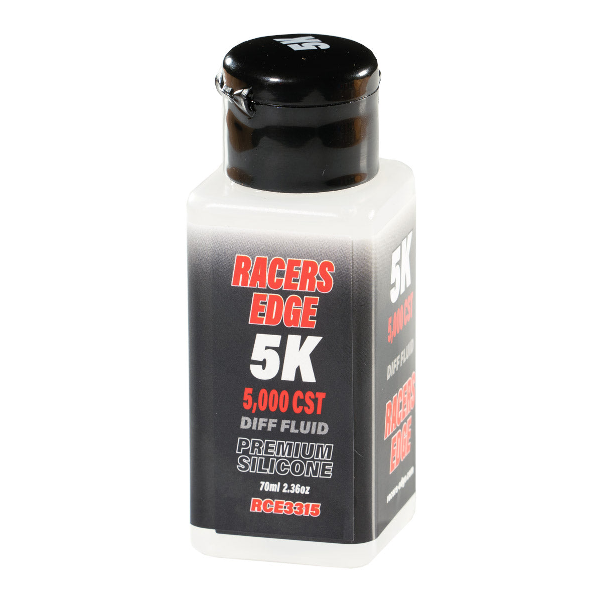 Racers Edge RCE3315 - 5,000 cst 70 mL (2.36 oz) Pure Silicone Diff Oil