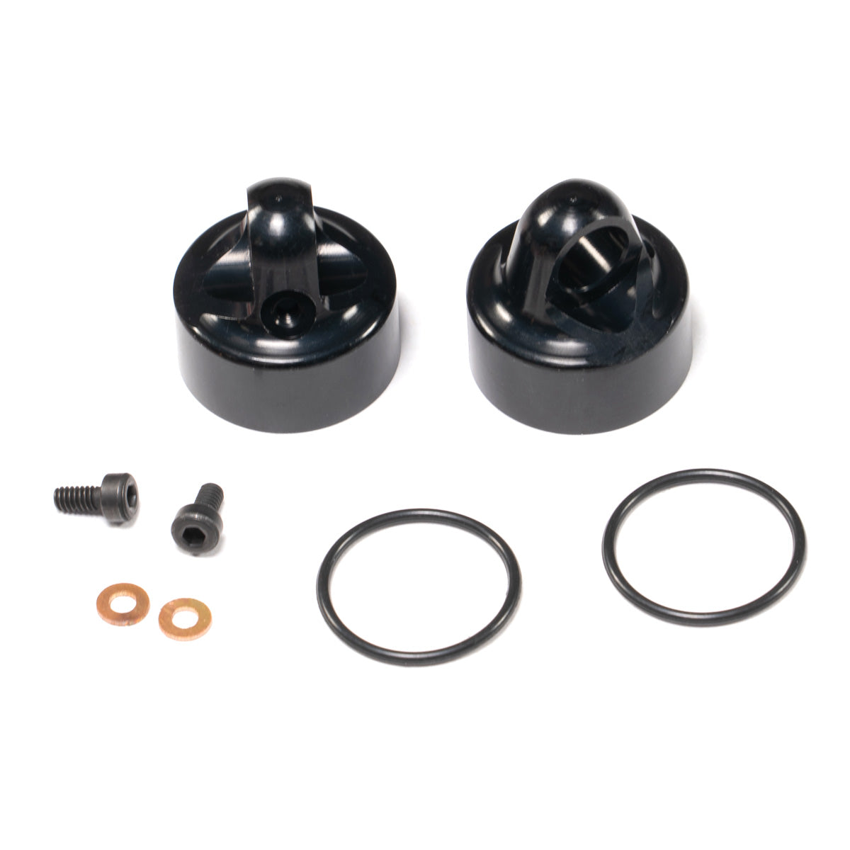 C7117 Shock Cap, 7075-T6 Aluminum, Hard Coated (2 pcs)