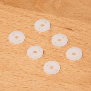 C7141 Shock Pistons 1.8x2, POM, Machined (6 pcs)