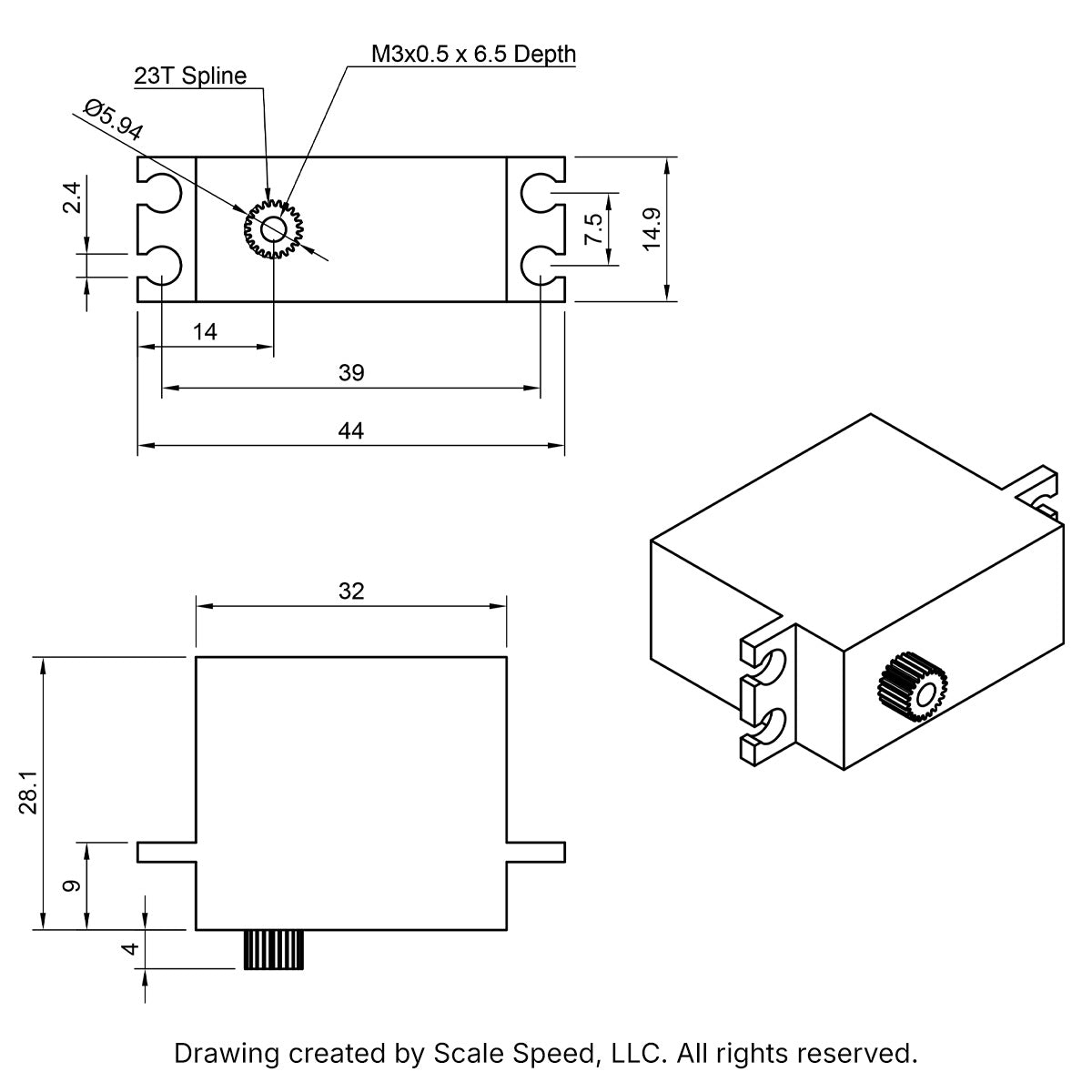 L6094 technical drawing