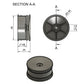 1/12 - 1/14 Buggy Wheel, 4WD, Front/Rear (2pcs)