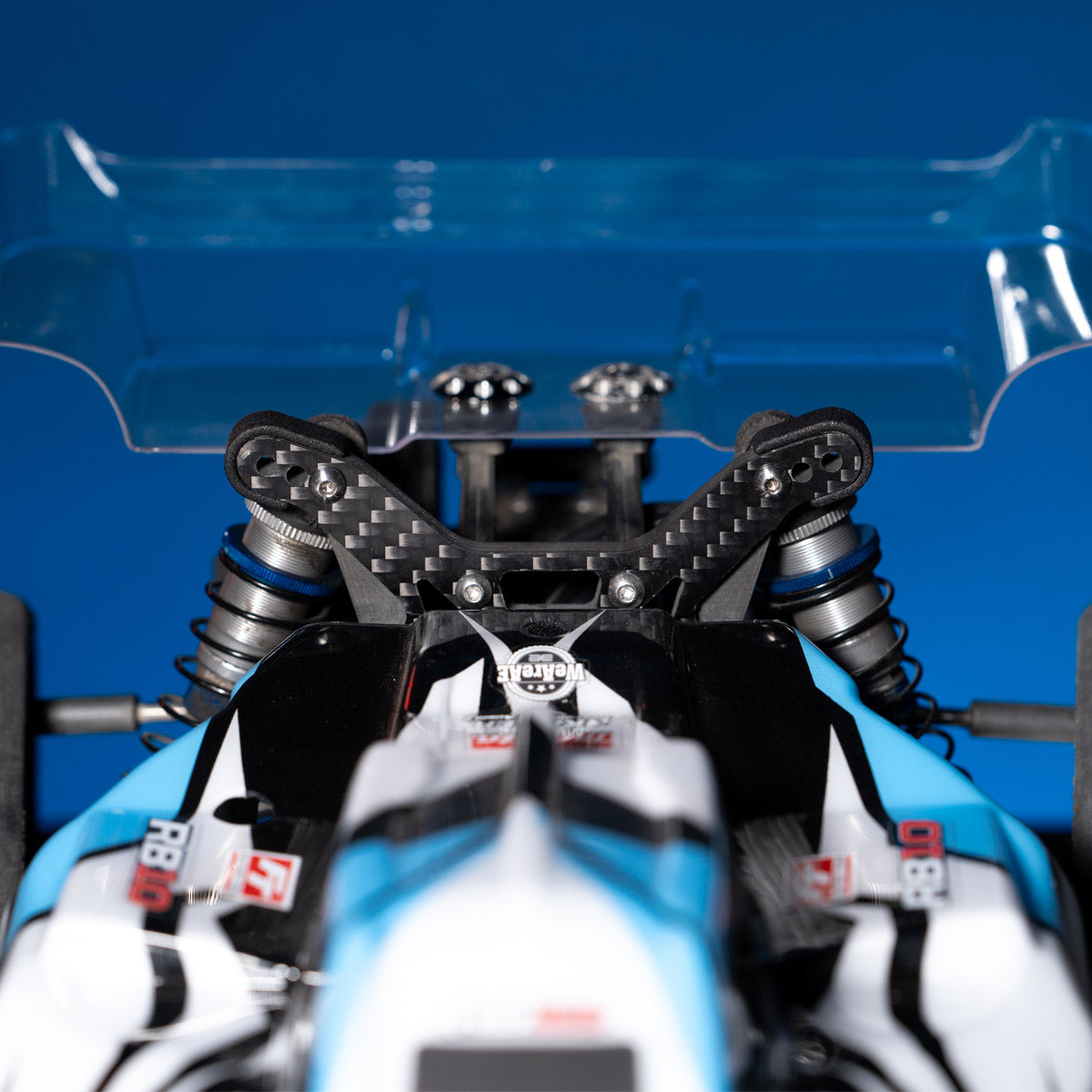 Associated RB10 carbon fiber rear shock tower